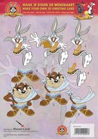 Looney Tunes M11010 Bugs Bunny / Tasmaanse Duivel OP=OP - Klik op de afbeelding om het venster te sluiten